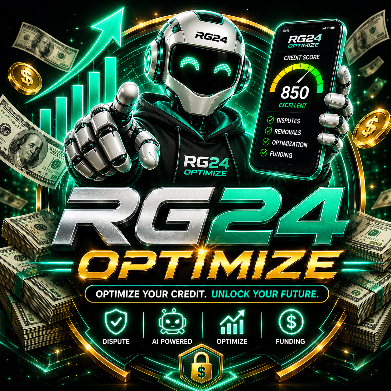 Rg24 RG24 Optimize - Smart Credit Dispute Tools